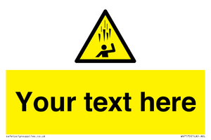 Custom Falling Ice sign